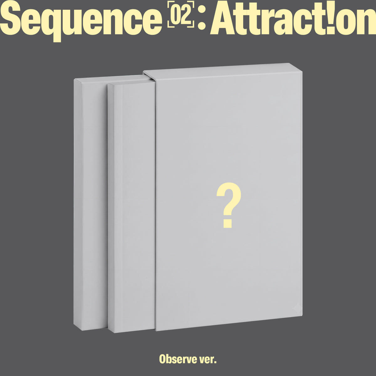 *US Exclusive Photocard* AND2BLE 2nd Mini Album -  [Sequence 02: Attraction] (Observe ver.)  (US ver.)